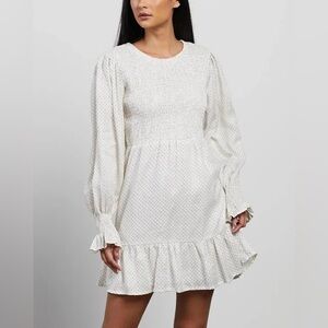 FAITHFULL THE BRAND ROSIE MINI DRESS size MEDIUM